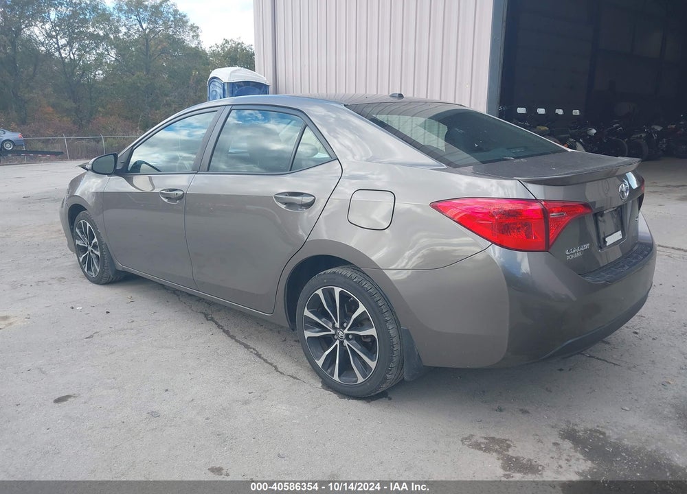 2018 TOYOTA COROLLA SE VIN: 2T1BURHE8JC062397