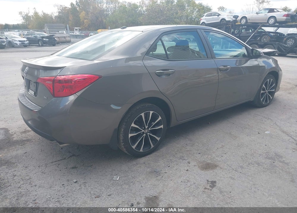 2018 TOYOTA COROLLA SE VIN: 2T1BURHE8JC062397