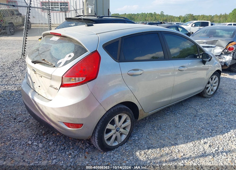 2012 FORD FIESTA SE VIN: 3FADP4EJ1CM184555
