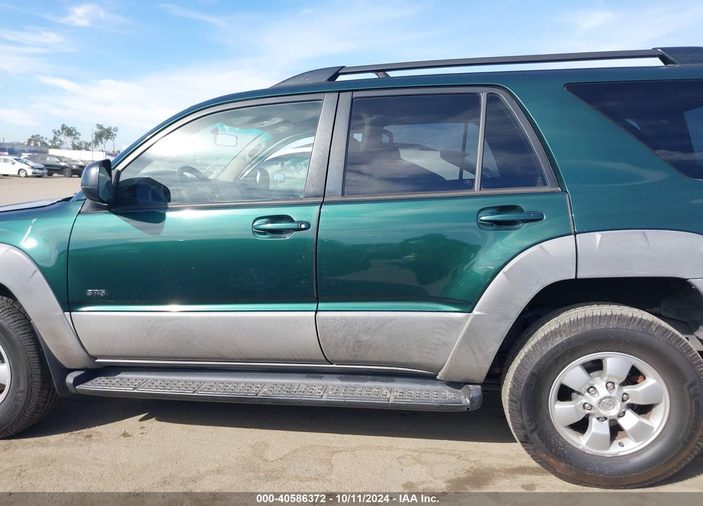 2003 TOYOTA 4RUNNER SR5 V8 VIN: JTEZT14R730008545