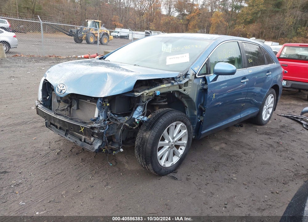 2012 TOYOTA VENZA XLE VIN: 4T3BA3BB2CU032647