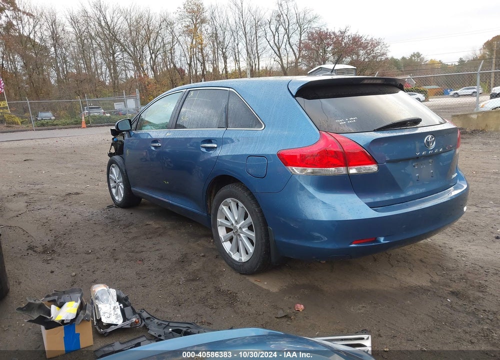 2012 TOYOTA VENZA XLE VIN: 4T3BA3BB2CU032647