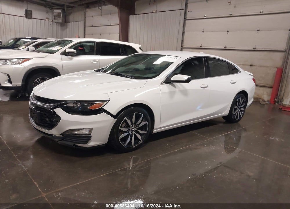 2020 CHEVROLET MALIBU FWD RS VIN: 1G1ZG5ST2LF084128