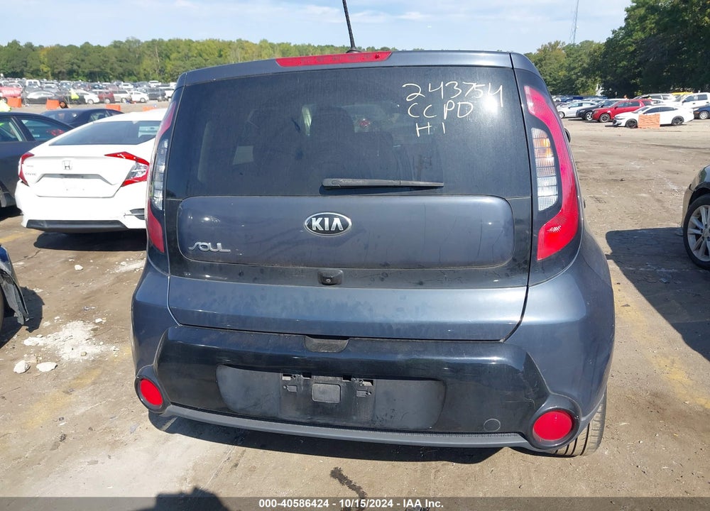 2016 KIA SOUL VIN: KNDJP3A56G7342694