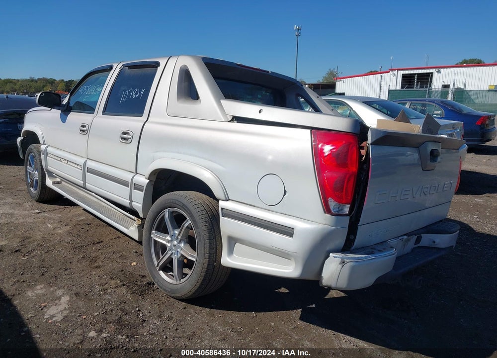 2005 CHEVROLET AVALANCHE 1500 Z71 VIN: 3GNEK12Z45G107824