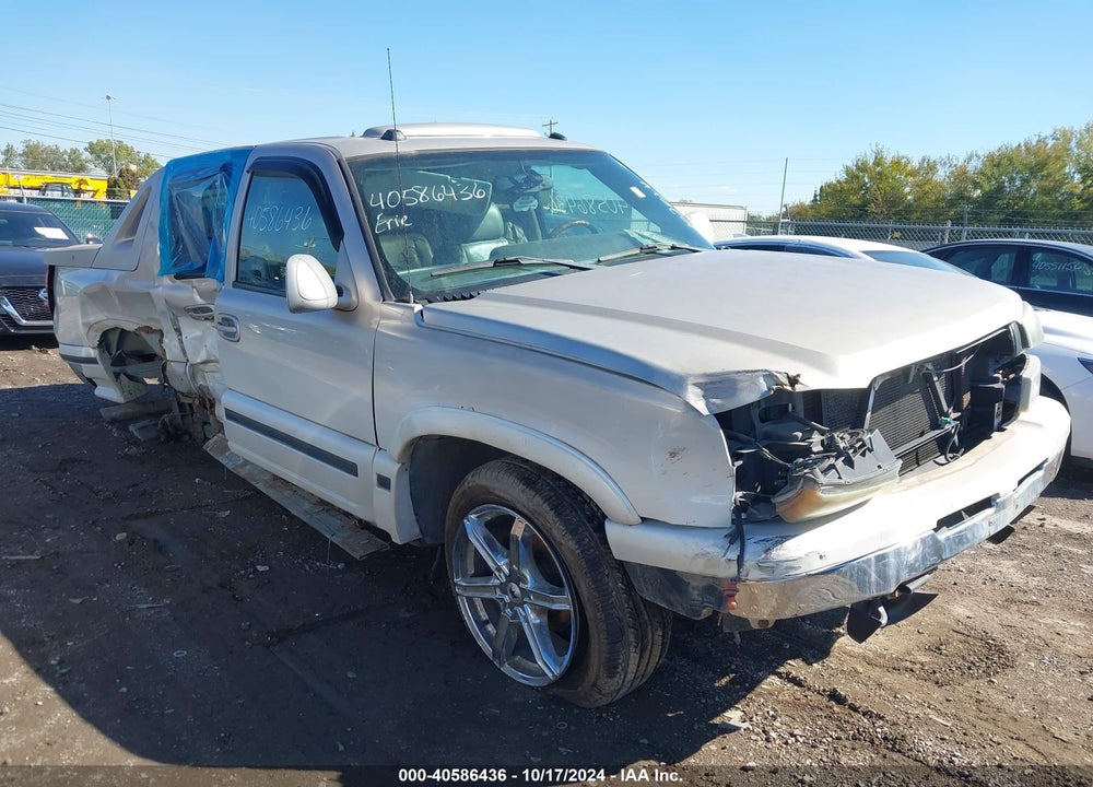 2005 CHEVROLET AVALANCHE 1500 Z71 VIN: 3GNEK12Z45G107824