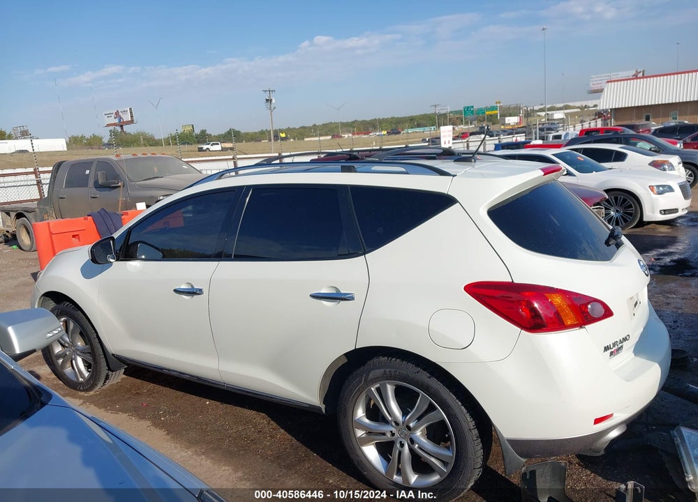 2010 NISSAN MURANO LE VIN: JN8AZ1MW5AW135735