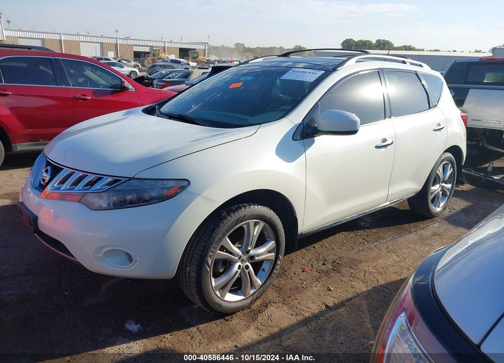 2010 NISSAN MURANO LE VIN: JN8AZ1MW5AW135735