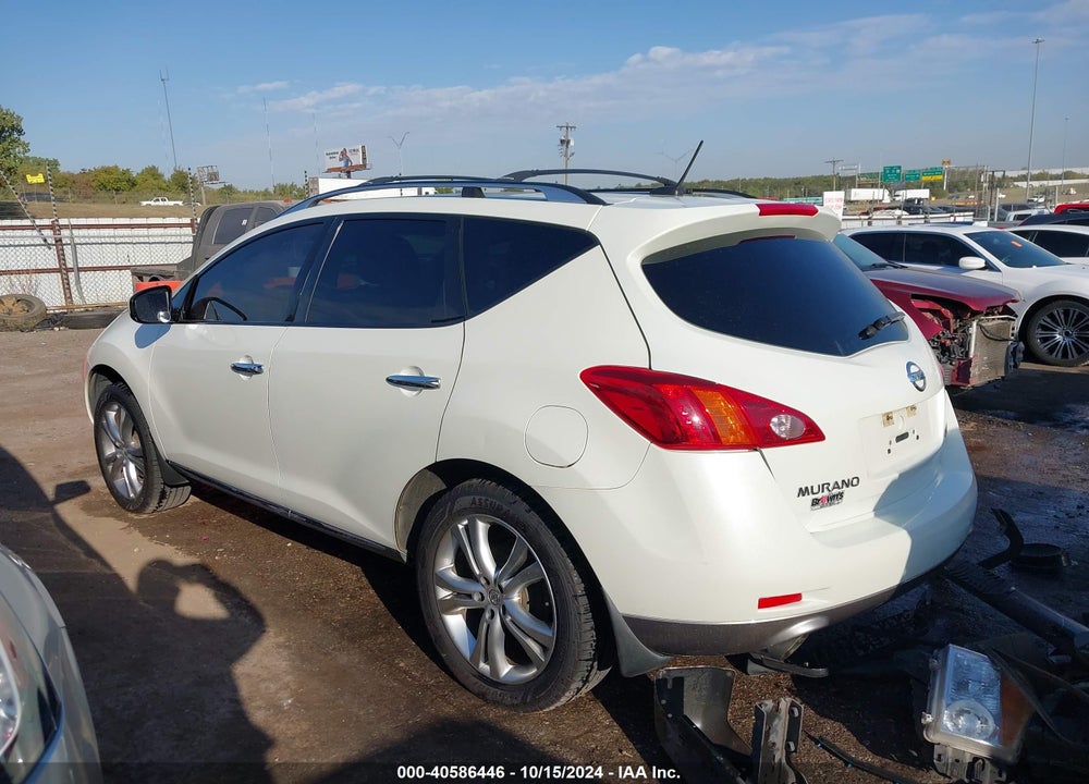 2010 NISSAN MURANO LE VIN: JN8AZ1MW5AW135735