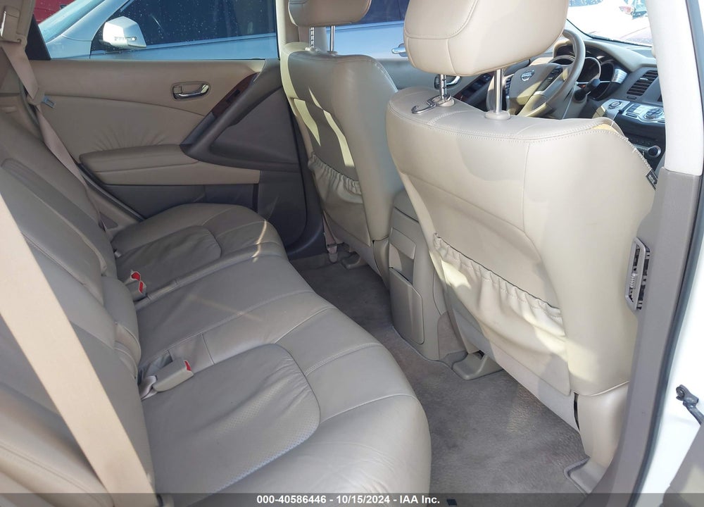 2010 NISSAN MURANO LE VIN: JN8AZ1MW5AW135735
