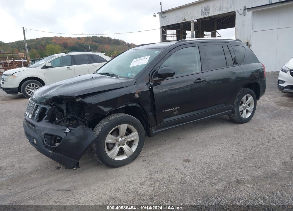 2014 JEEP COMPASS LATITUDE VIN: 1C4NJDEBXED891578