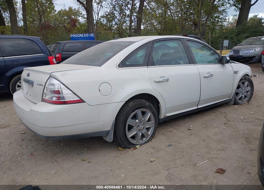 2009 FORD TAURUS LIMITED VIN: 1FAHP25W69G125182