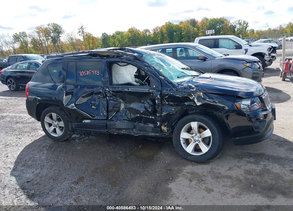 2017 JEEP COMPASS LATITUDE 4X4 VIN: 1C4NJDEB9HD191829