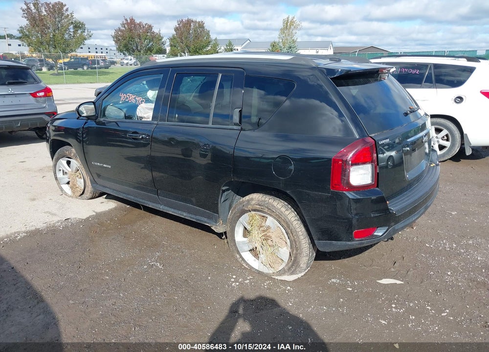 2017 JEEP COMPASS LATITUDE 4X4 VIN: 1C4NJDEB9HD191829