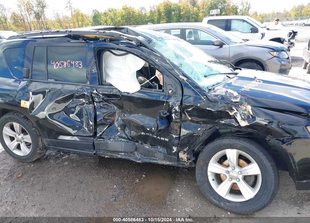 2017 JEEP COMPASS LATITUDE 4X4 VIN: 1C4NJDEB9HD191829