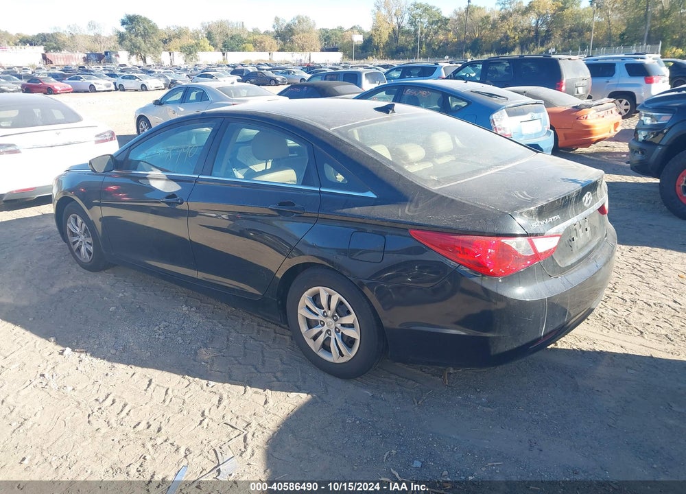 2012 HYUNDAI SONATA GLS VIN: 5NPEB4AC9CH457283