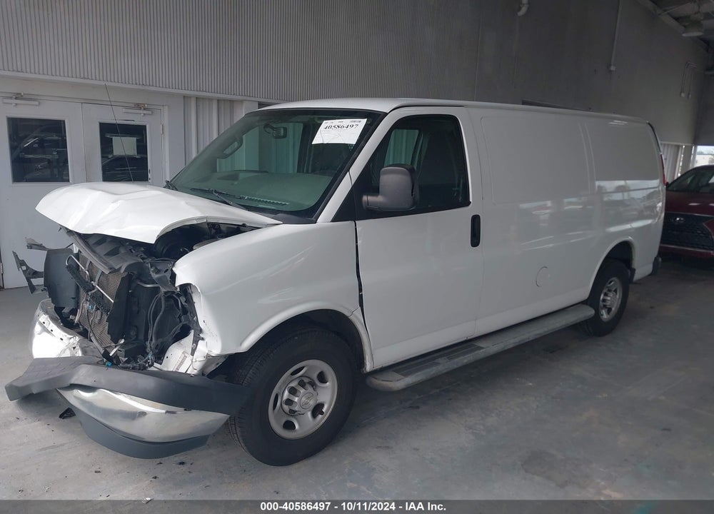 2019 CHEVROLET EXPRESS 2500 WORK VAN VIN: 1GCWGAFG1K1233432