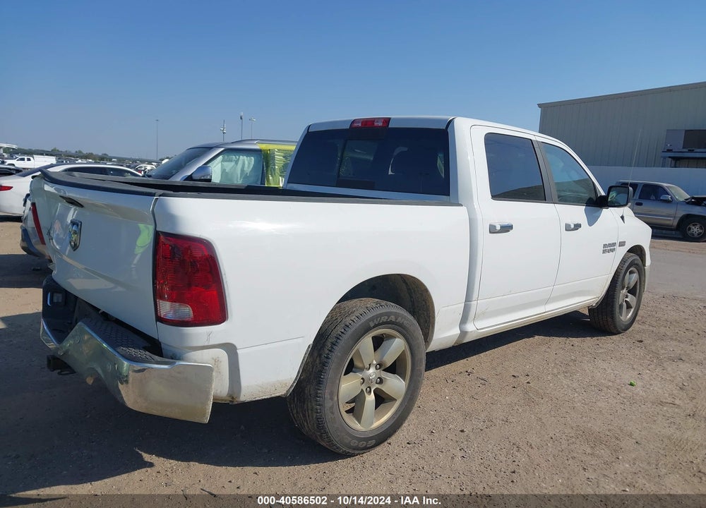 2016 RAM 1500 LONE STAR VIN: 3C6RR6LT3GG306046