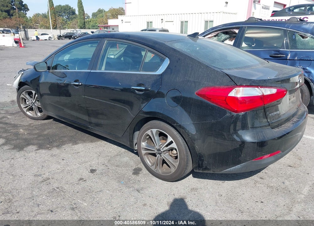 2016 KIA FORTE EX VIN: KNAFZ4A87G5531296