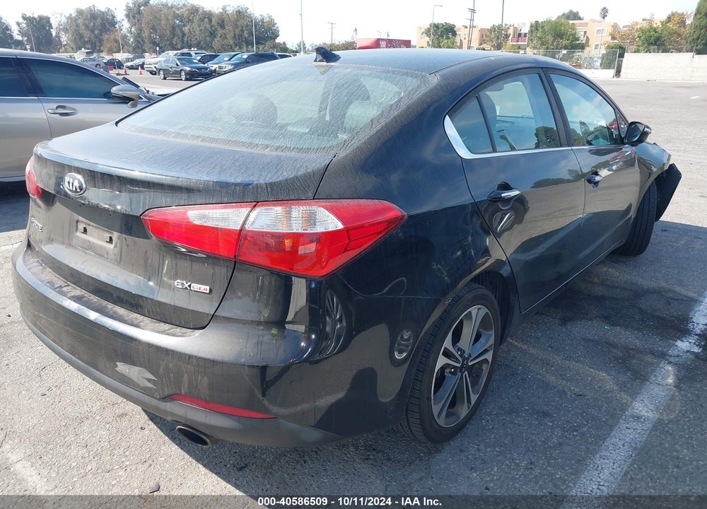 2016 KIA FORTE EX VIN: KNAFZ4A87G5531296