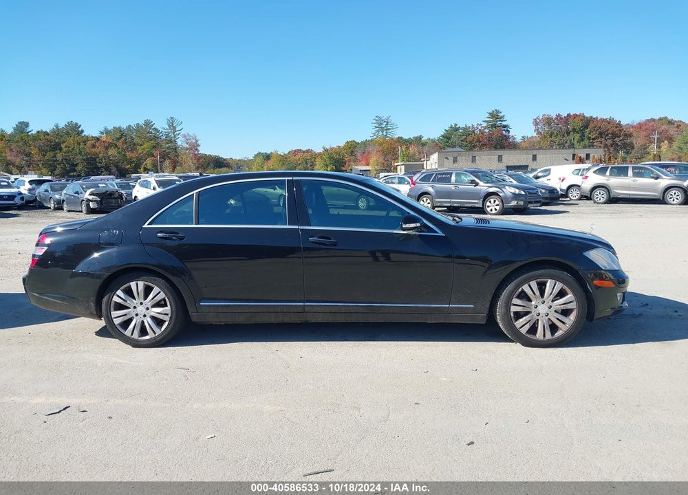 2009 MERCEDES-BENZ S 550 4MATIC VIN: WDDNG86X39A258269