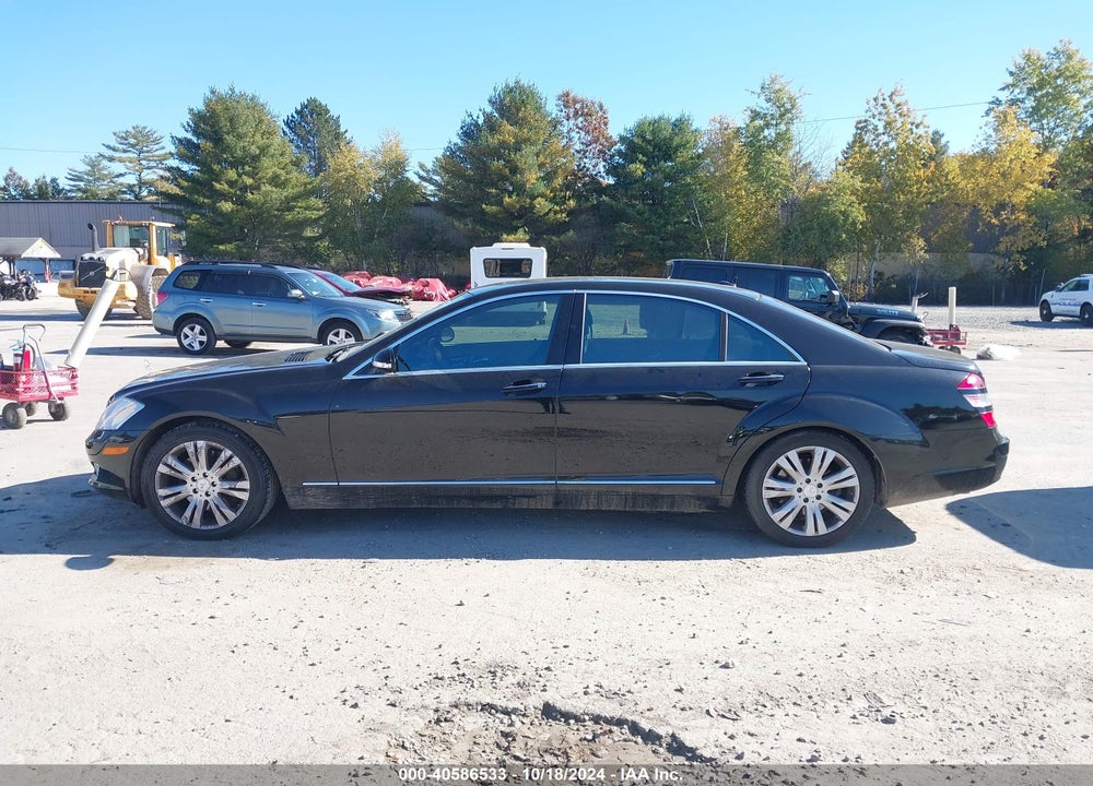 2009 MERCEDES-BENZ S 550 4MATIC VIN: WDDNG86X39A258269