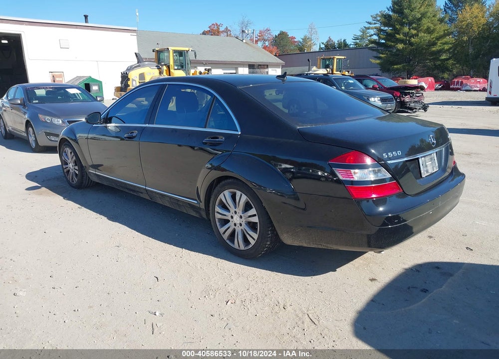 2009 MERCEDES-BENZ S 550 4MATIC VIN: WDDNG86X39A258269