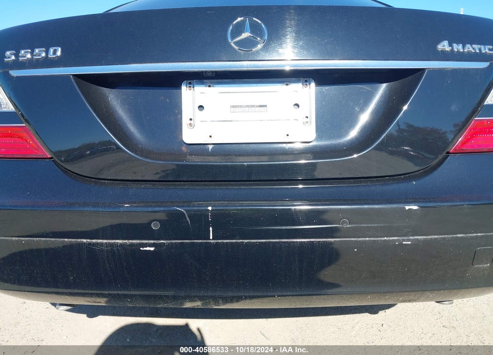 2009 MERCEDES-BENZ S 550 4MATIC VIN: WDDNG86X39A258269