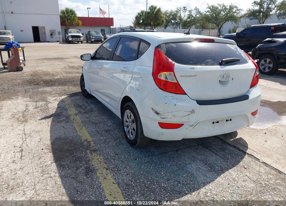 2016 HYUNDAI ACCENT SE VIN: KMHCT5AE3GU236930