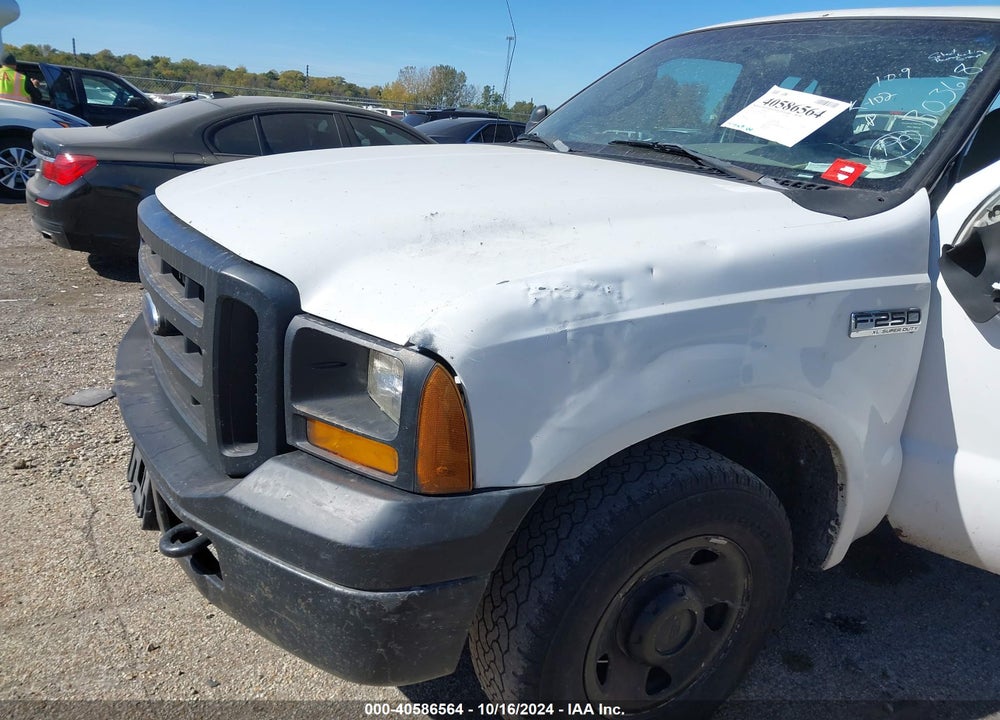 2007 FORD F-250 VIN: 1FTSX20577EB03618