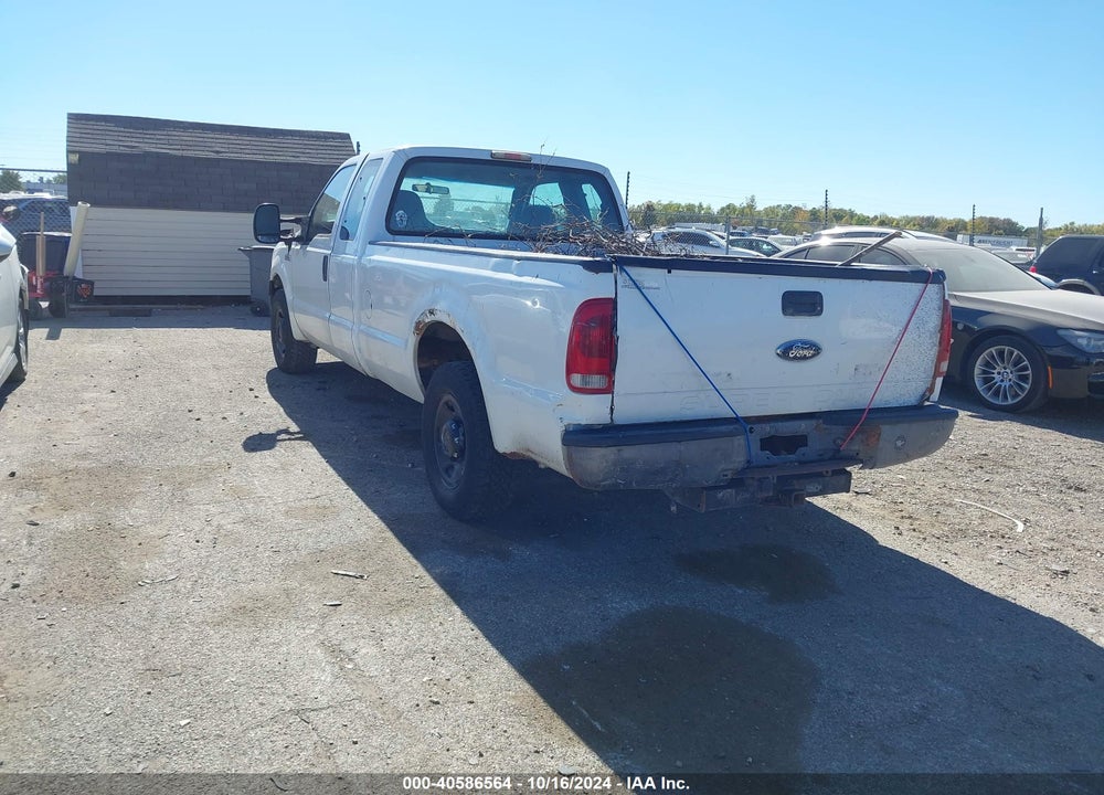 2007 FORD F-250 VIN: 1FTSX20577EB03618