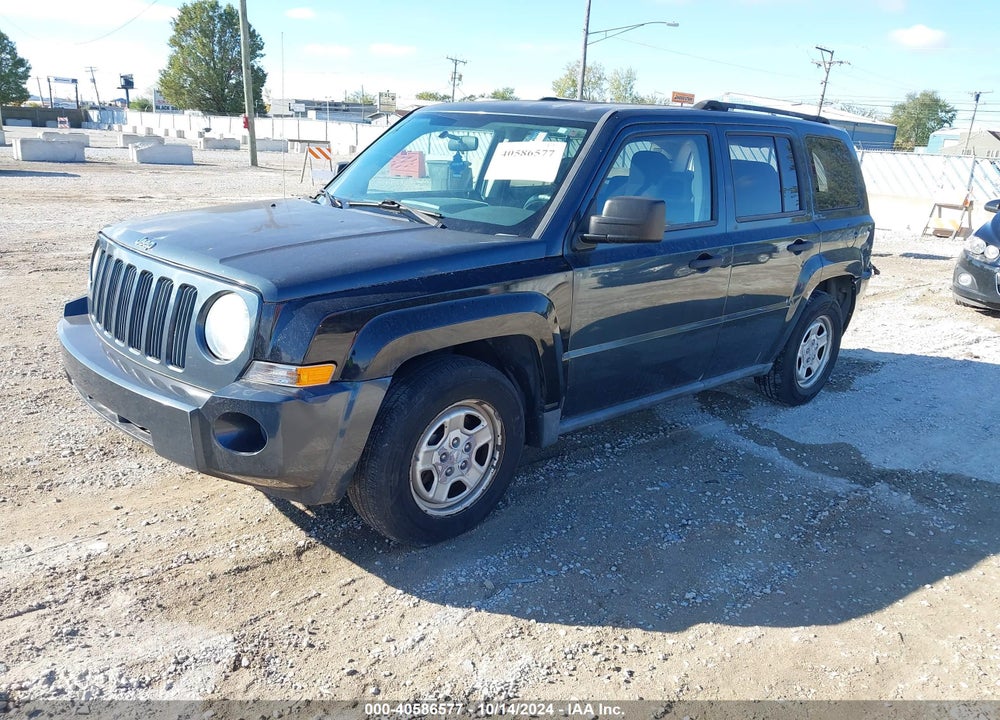2008 JEEP PATRIOT SPORT VIN: 1J8FT28058D520080