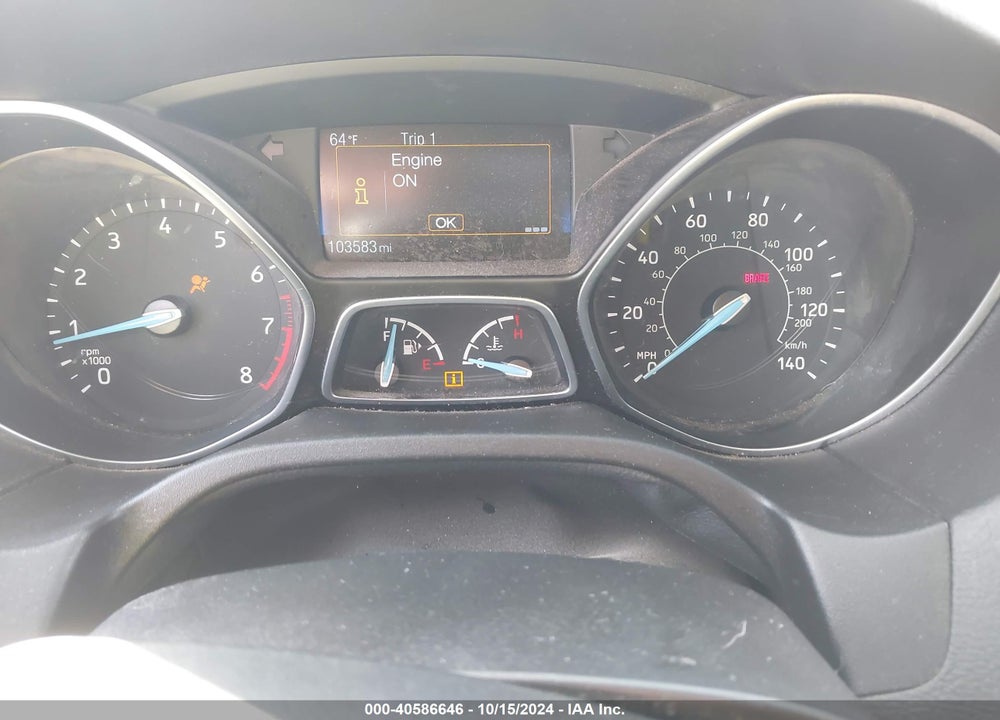 2015 FORD FOCUS SE VIN: 1FADP3K25FL341257