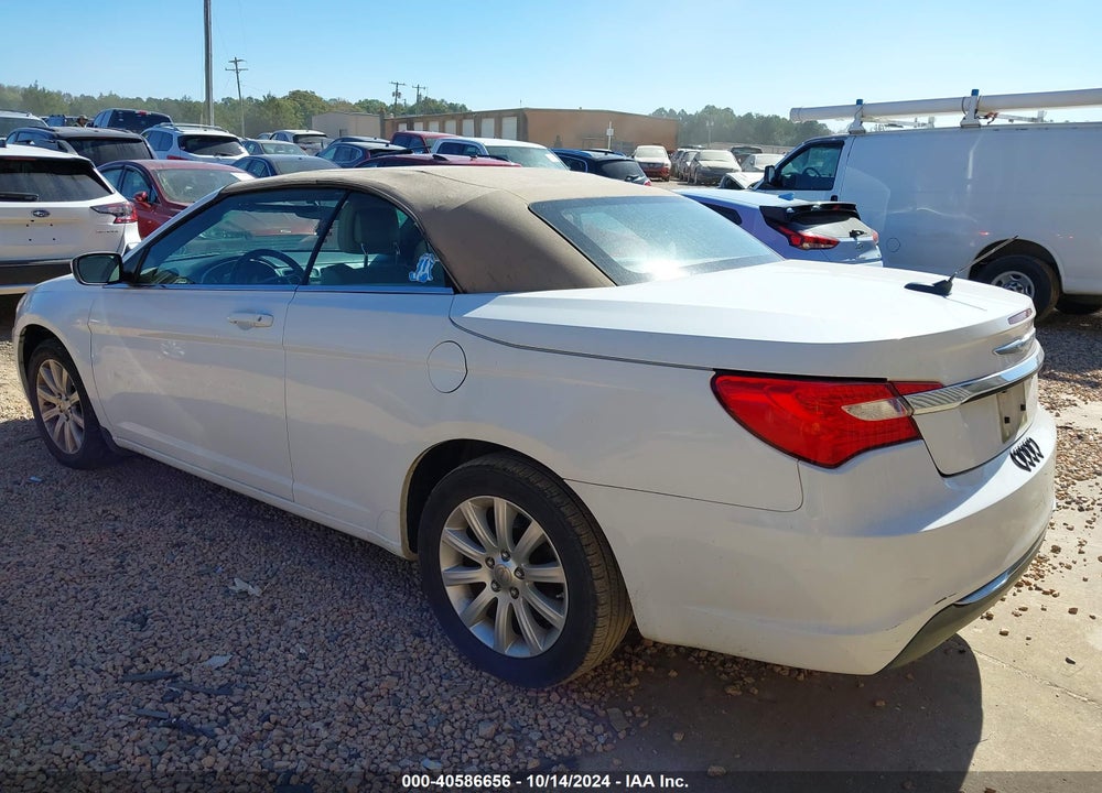 2013 CHRYSLER 200 TOURING VIN: 1C3BCBEB9DN526663