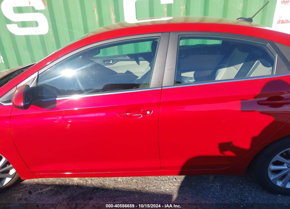 2022 HYUNDAI ACCENT SEL VIN: 3KPC24A69NE180272