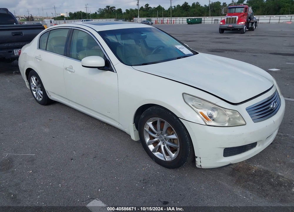 2008 INFINITI G35 JOURNEY VIN: JNKBV61E58M218378