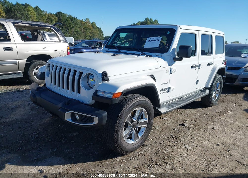 2022 JEEP WRANGLER UNLIMITED SAHARA 4X4 VIN: 1C4HJXEG7NW118355