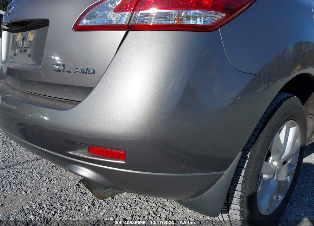 2012 NISSAN MURANO SL VIN: JN8AZ1MW4CW226546