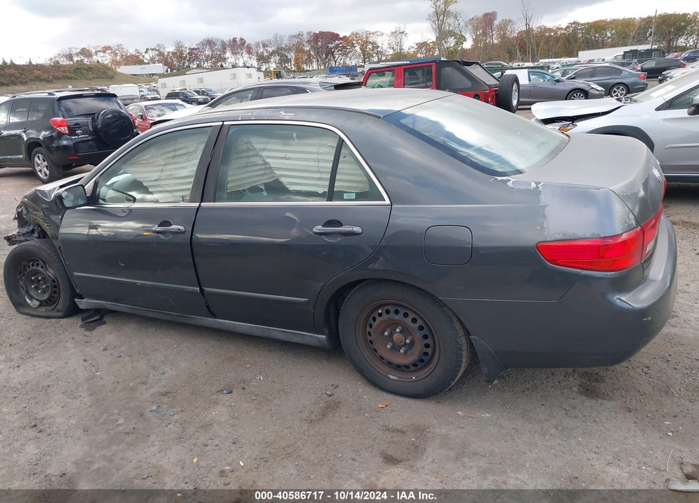 2005 HONDA ACCORD 2.4 LX VIN: 1HGCM56415A144524