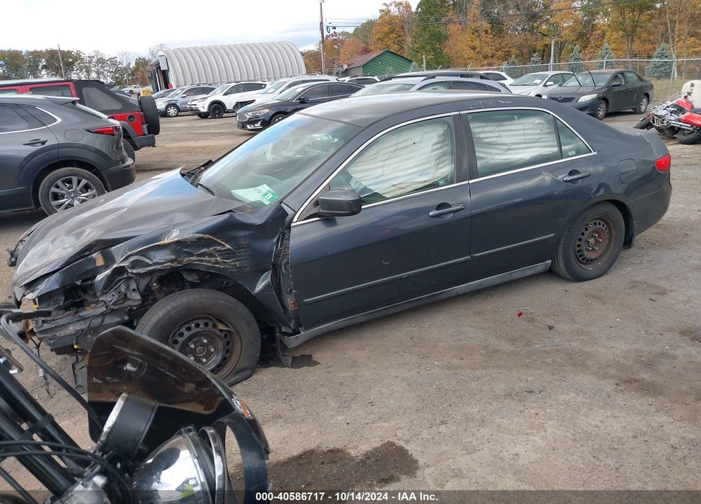 2005 HONDA ACCORD 2.4 LX VIN: 1HGCM56415A144524