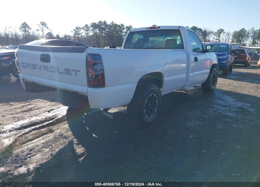2003 CHEVROLET SILVERADO 1500 WORK TRUCK VIN: 1GCEC14V93Z149600