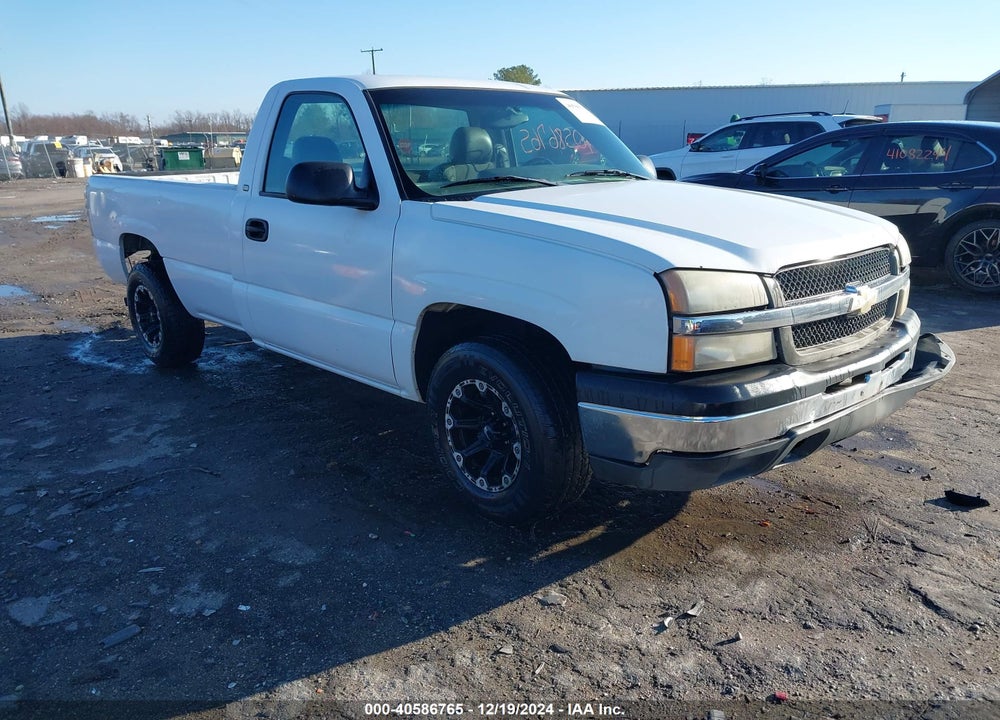 2003 CHEVROLET SILVERADO 1500 WORK TRUCK VIN: 1GCEC14V93Z149600