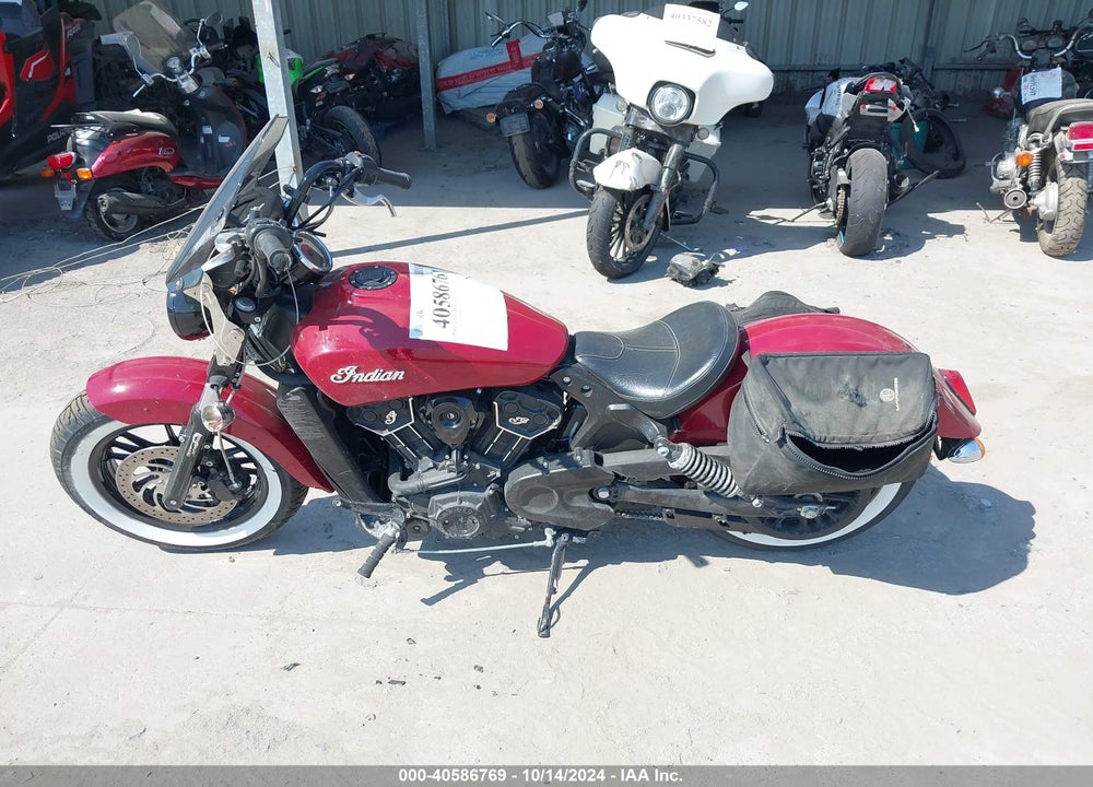 2016 INDIAN MOTORCYCLE CO. SCOUT SIXTY VIN: 56KMSB114G3109983