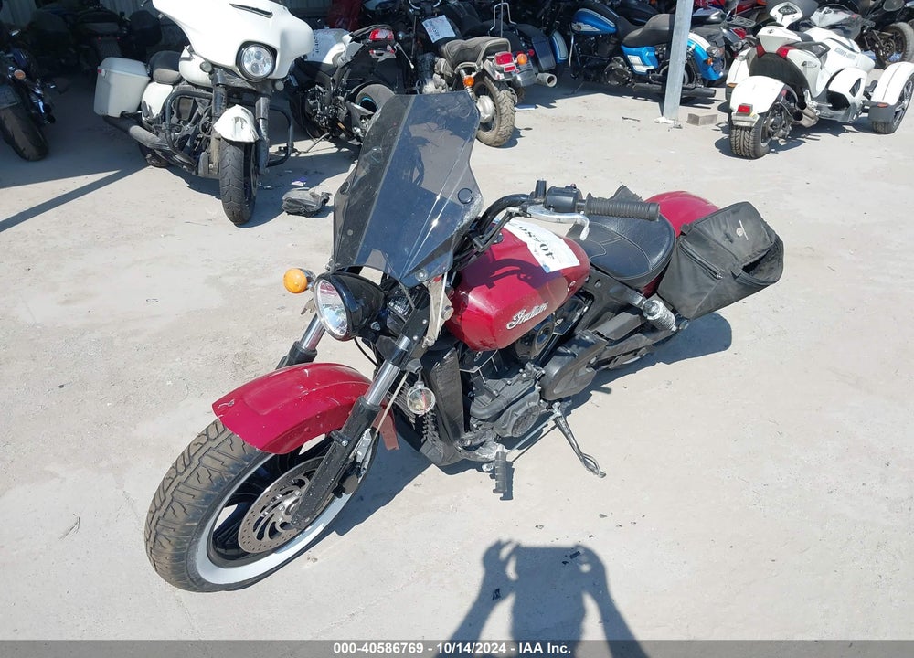 2016 INDIAN MOTORCYCLE CO. SCOUT SIXTY VIN: 56KMSB114G3109983