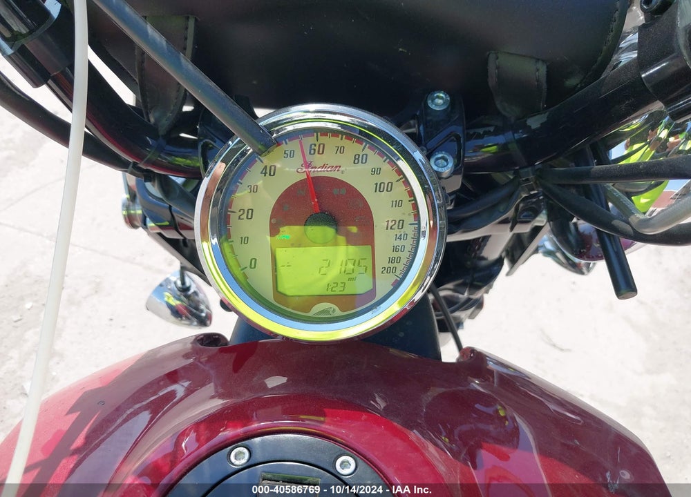 2016 INDIAN MOTORCYCLE CO. SCOUT SIXTY VIN: 56KMSB114G3109983