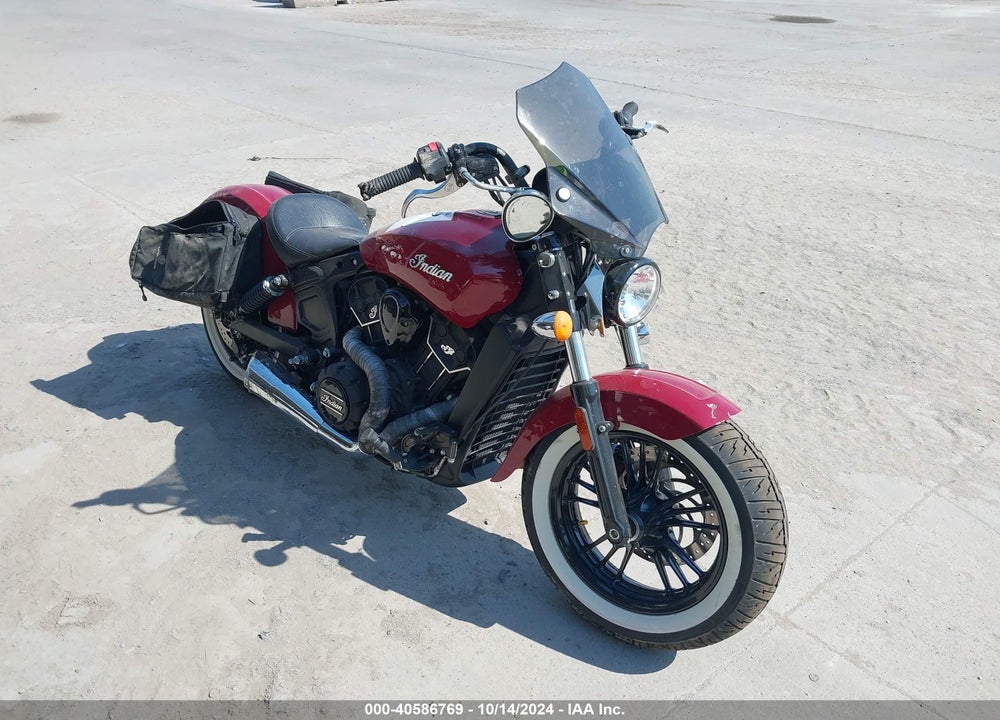 2016 INDIAN MOTORCYCLE CO. SCOUT SIXTY VIN: 56KMSB114G3109983