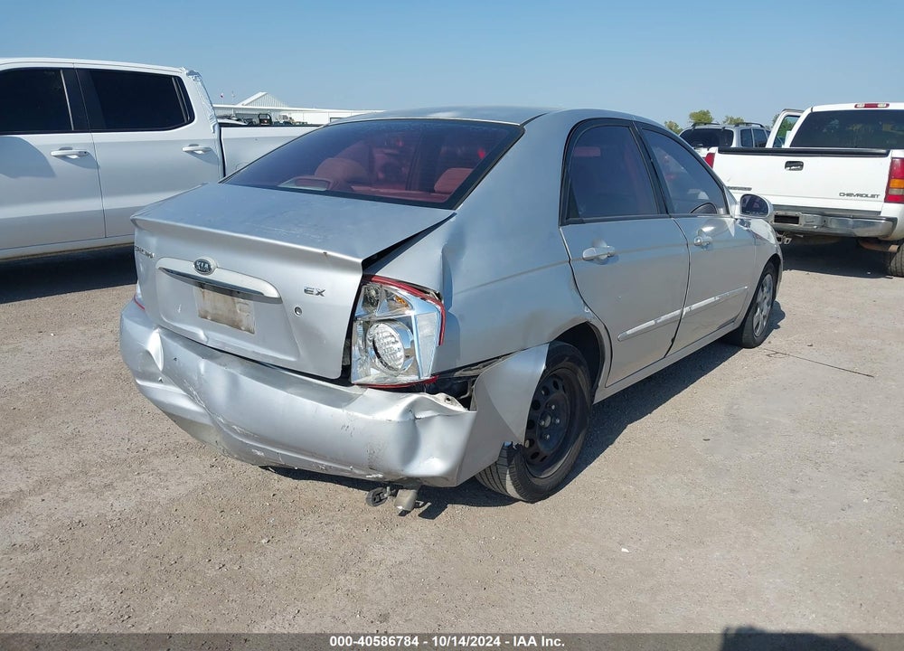 2006 KIA SPECTRA EX/LX/SX VIN: KNAFE122965207348