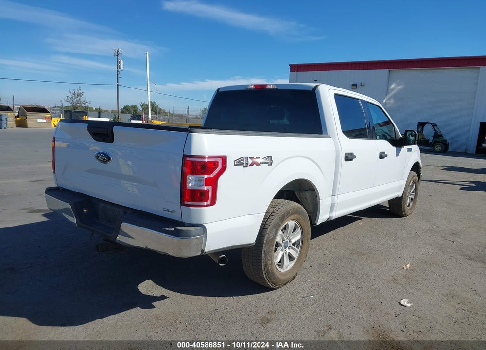 2018 FORD F-150 VIN: 1FTEW1EP9JFB45651