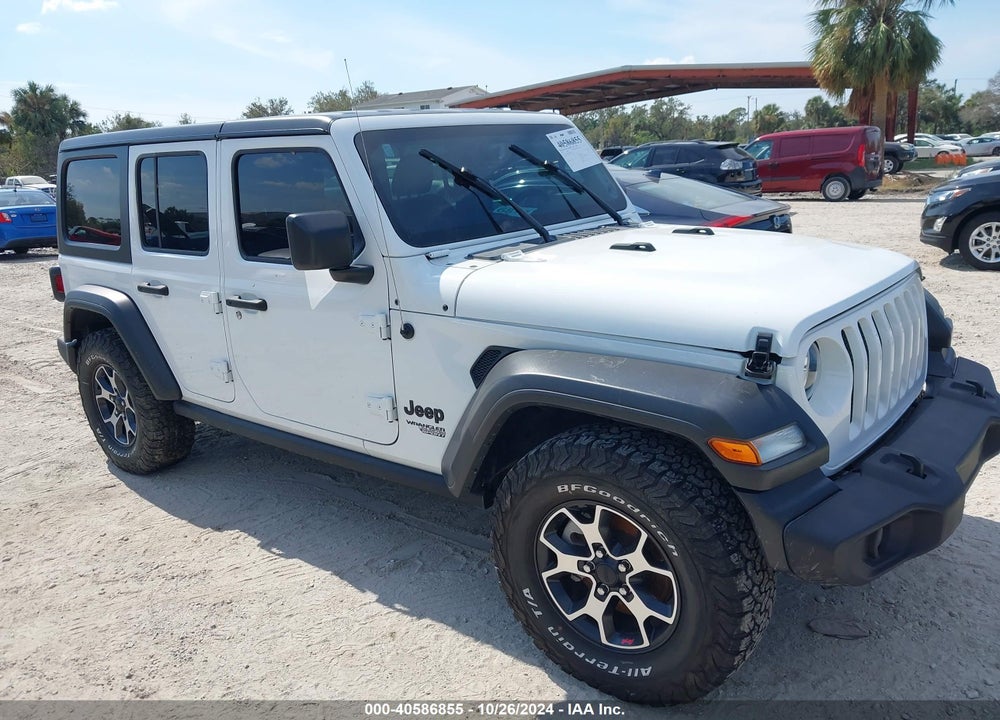 2021 ANGLER JEEP WR UNLIMITED SPORT S 4X4 VIN: 1C4HJXDNXMW685643