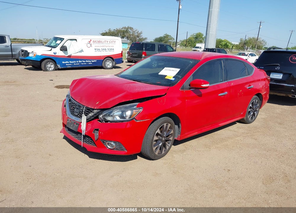 2017 NISSAN SENTRA SR VIN: 3N1AB7AP5HY358136